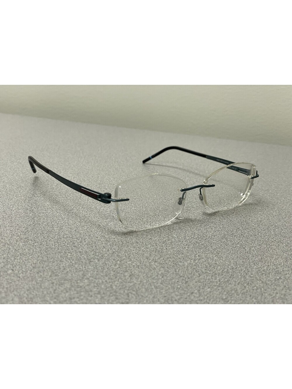 Silhouette Eyeglasses 5369 40 6065 Titan Satin Blue 53-17-135 FRAMES ONLY